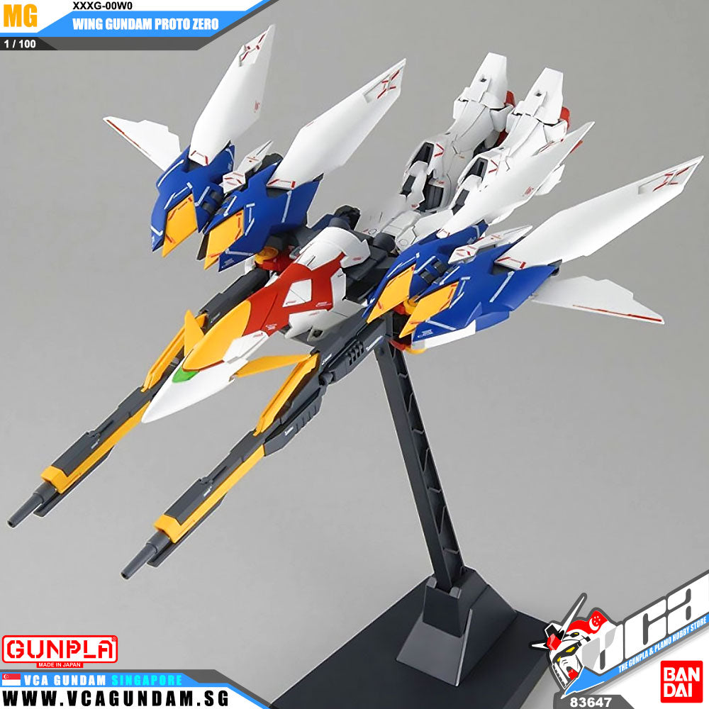 【𝐁𝐀𝐂𝐊𝐎𝐑𝐃𝐄𝐑】JUN-2025🔵 MG WING GUNDAM PROTO ZERO EW