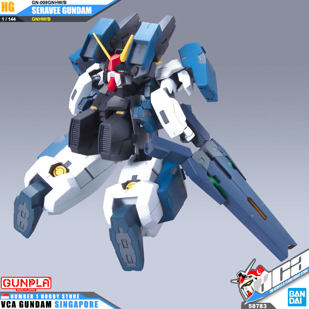 【𝐁𝐀𝐂𝐊𝐎𝐑𝐃𝐄𝐑】DEC-2024🔷HG SERAVEE GUNDAM GNHW/B