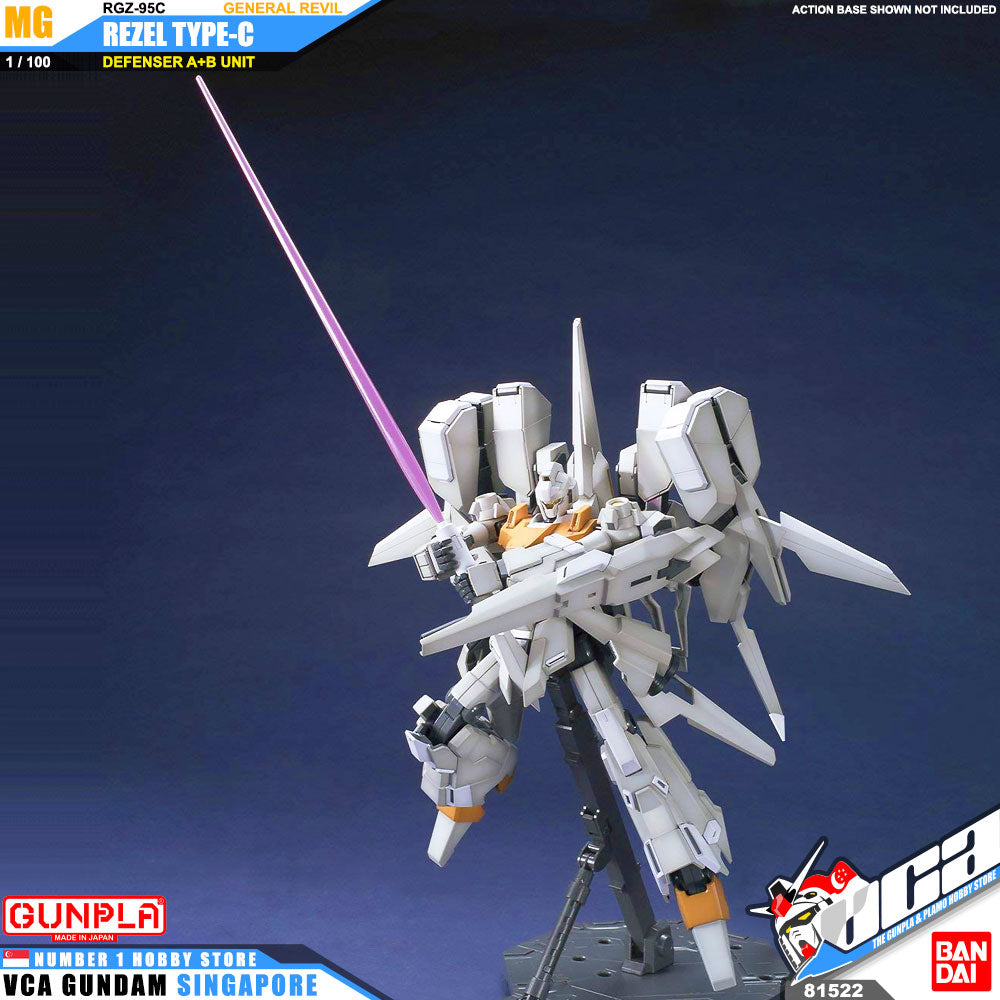 【🔵𝐁𝐀𝐂𝐊𝐎𝐑𝐃𝐄𝐑 MAR/APR-2026】 MG RGZ-95C REZEL TYPE-C DEFENSER A+B UNIT GENERAL REVIL