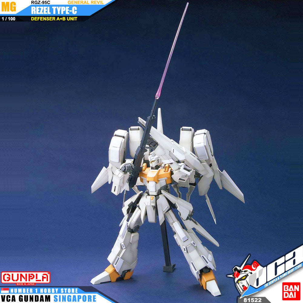 【🔵𝐁𝐀𝐂𝐊𝐎𝐑𝐃𝐄𝐑 MAR/APR-2026】 MG RGZ-95C REZEL TYPE-C DEFENSER A+B UNIT GENERAL REVIL