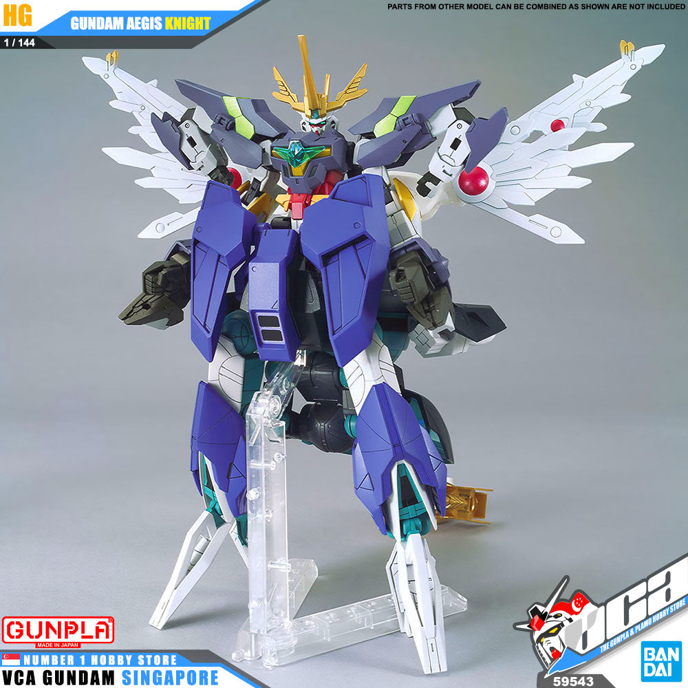 【𝐁𝐀𝐂𝐊𝐎𝐑𝐃𝐄𝐑】NOV-2024🔵HG GUNDAM AEGIS KNIGHT