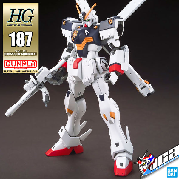 Bandai® Gunpla High Grade HGUC 1/144 XM-X1 Crossbone Gundam X1