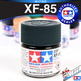 TAMIYA 81785 XF-85 RUBBER BLACK ACRYLIC MINI 10ML PLASTIC MODEL HOBBY ACTION FIGURE TOY PAINT VCA GUNDAM SINGAPORE