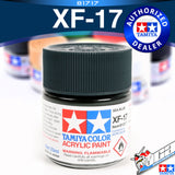 TAMIYA 81717 XF-17 SEA BLUE ACRYLIC MINI 10ML PLASTIC MODEL HOBBY ACTION FIGURE TOY PAINT VCA GUNDAM SINGAPORE