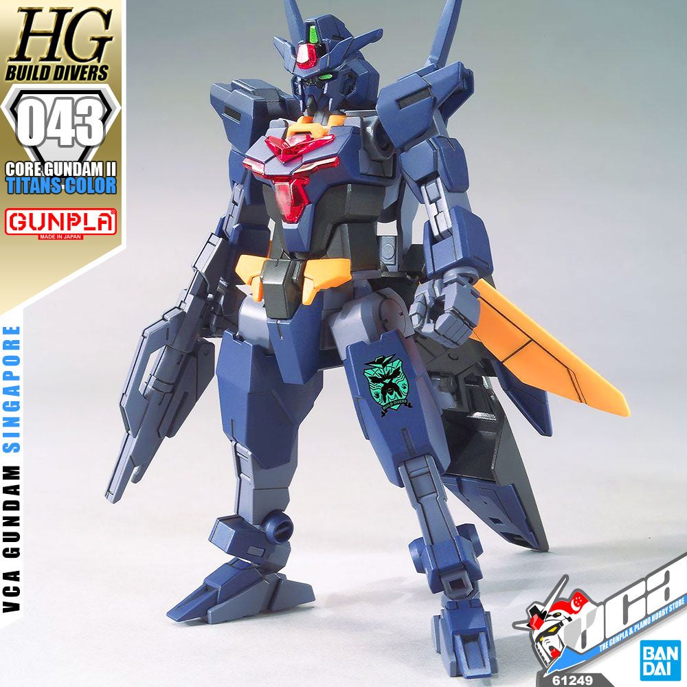 【𝐁𝐀𝐂𝐊𝐎𝐑𝐃𝐄𝐑】OCT-2024🔷HG CORE GUNDAM II (TITANS COLOR)