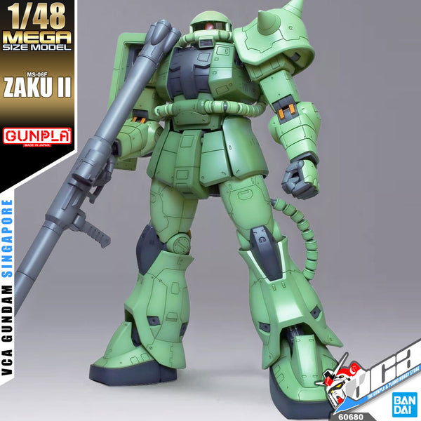 Bandai® Gunpla Mega Size 1/48 MS-06 ZAKU II – VCA Gundam Singapore