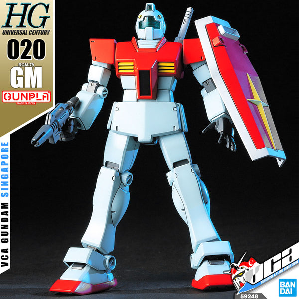 GUNPLA® High Grade (HGUC) 1/144 HG RGM-79 GM – VCA Gundam Singapore