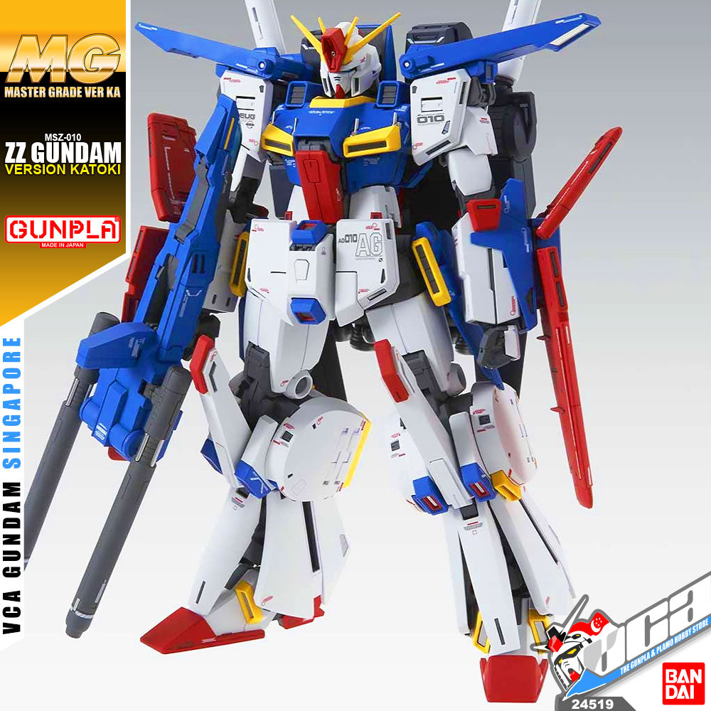 【🔵𝐁𝐀𝐂𝐊𝐎𝐑𝐃𝐄𝐑 NOV-2026】 MG ZZ GUNDAM VER KA