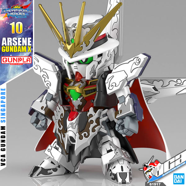 Mô Hình Lắp Ráp SD W Heroes Arsene Gundam X Bandai