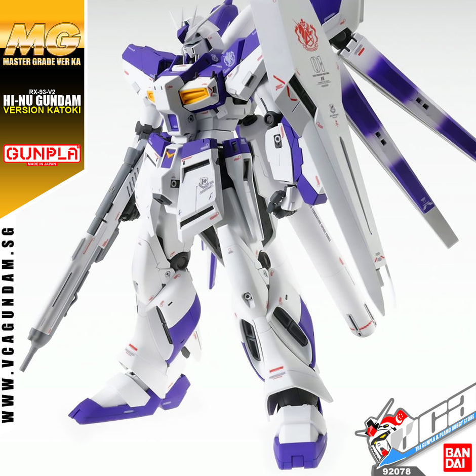 Bandai® Gunpla Master Grade 1/100 MG RX-93-V2 HI-NU GUNDAM VER KA