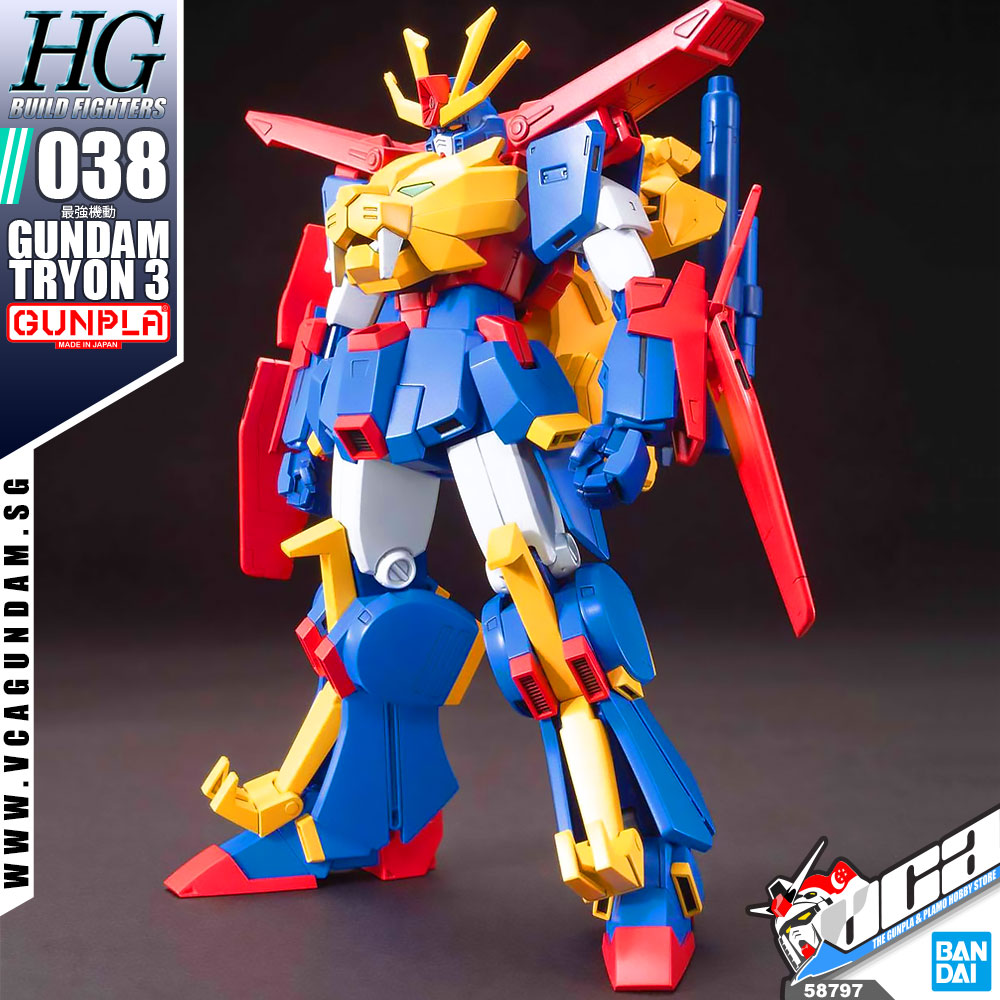 HG GUNDAM TRYON 3