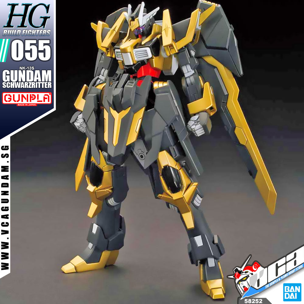 Bandai® Gunpla High Grade 1/144 HG Gundam Schwarz Ritter – VCA Gundam ...