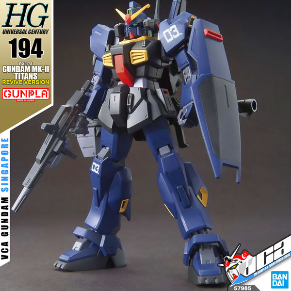 Bandai® Gunpla High Grade HGUC 1/144 HG GUNDAM MK-II TITANS – VCA