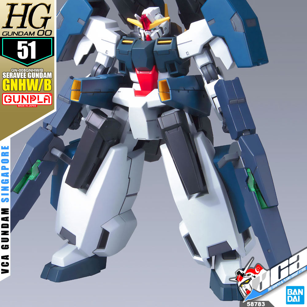 【𝐁𝐀𝐂𝐊𝐎𝐑𝐃𝐄𝐑】DEC-2024🔷HG SERAVEE GUNDAM GNHW/B