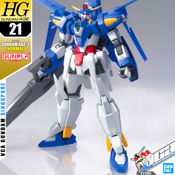 Bandai Gunpla High Grade HG Gundam AGE-3 Normal – VCA Gundam Singapore