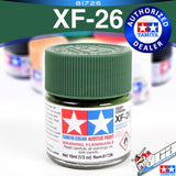 TAMIYA 81726 XF-26 DEEP GREEN ACRYLIC MINI 10ML PLASTIC MODEL HOBBY ACTION FIGURE TOY PAINT VCA GUNDAM SINGAPORE