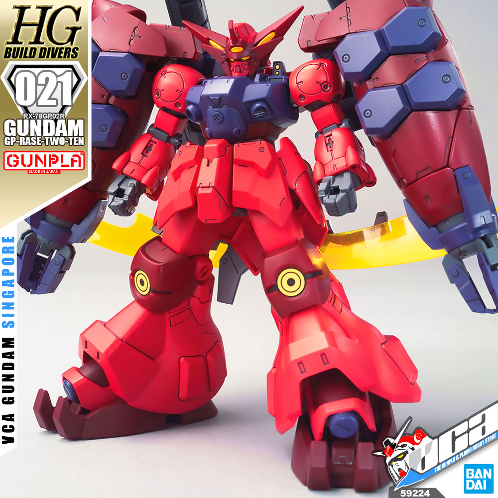 Bandai Gunpla High Grade Build Divers HG Gundam GP-Rase-Two-Ten – VCA ...