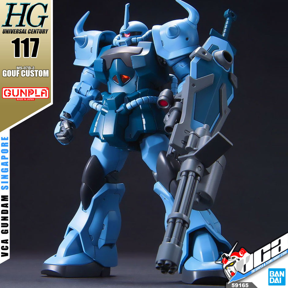 Bandai® Gunpla High Grade HGUC 1/144 GOUF CUSTOM – VCA