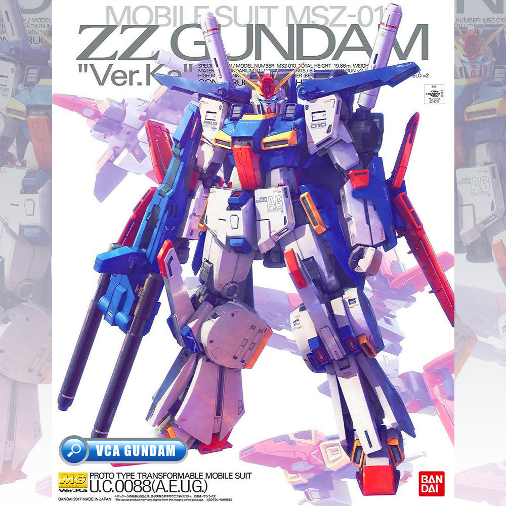 【🔵𝐁𝐀𝐂𝐊𝐎𝐑𝐃𝐄𝐑 NOV-2026】 MG ZZ GUNDAM VER KA