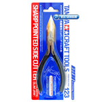 TAMIYA 74123 SHARP POINTED SIDE CUTTER NIPPER (SLIM JAW)