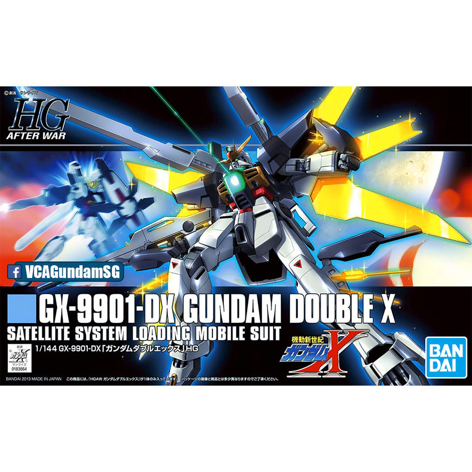 HG GUNDAM Double X & GUNDAM X セット　未組立 TESOLIFE特搜商城 BANDAI 163 GUNDAM DOUBLE X HGUC