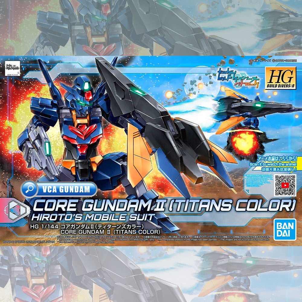 【𝐁𝐀𝐂𝐊𝐎𝐑𝐃𝐄𝐑】OCT-2024🔷HG CORE GUNDAM II (TITANS COLOR)