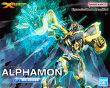 Bandai Figure Rise Standard Amplified Alphamon Vaccine Plastic Model Action Toy Kit VCA Gundam Singapore