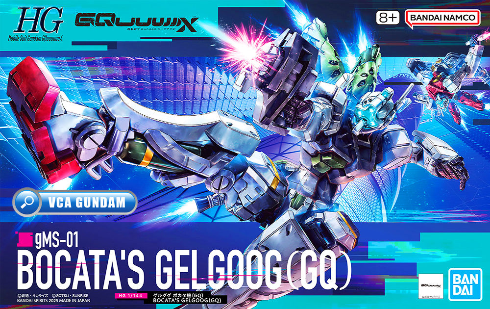 Bandai Namco Gunpla High Grade HG Bocata's's Gelgoog Action Figure Model Toy Kit VCA Gundam Singapore