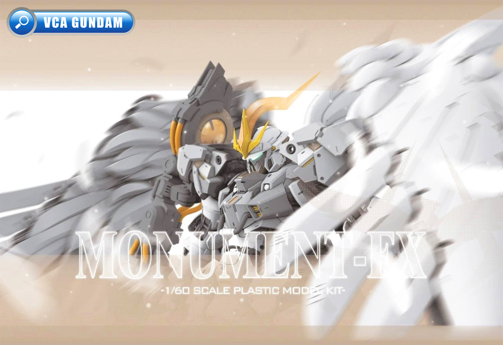 Strange Works 奇怪工作室 Monument-EX 丰碑F型 Tallgeese Flugel Perfect Grade 1/60 Action Figure Mechapla Model Toy Kit VCA Gundam Singapore