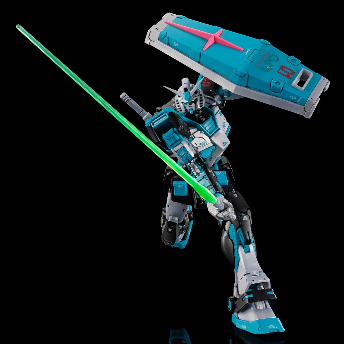 Premium Bandai Gunpla Real Grade 1/144 RG RX-78-2 Gundam Ver 2.0 Hatsune Miku Version Action Figure Model Toy Kit VCA Singapore