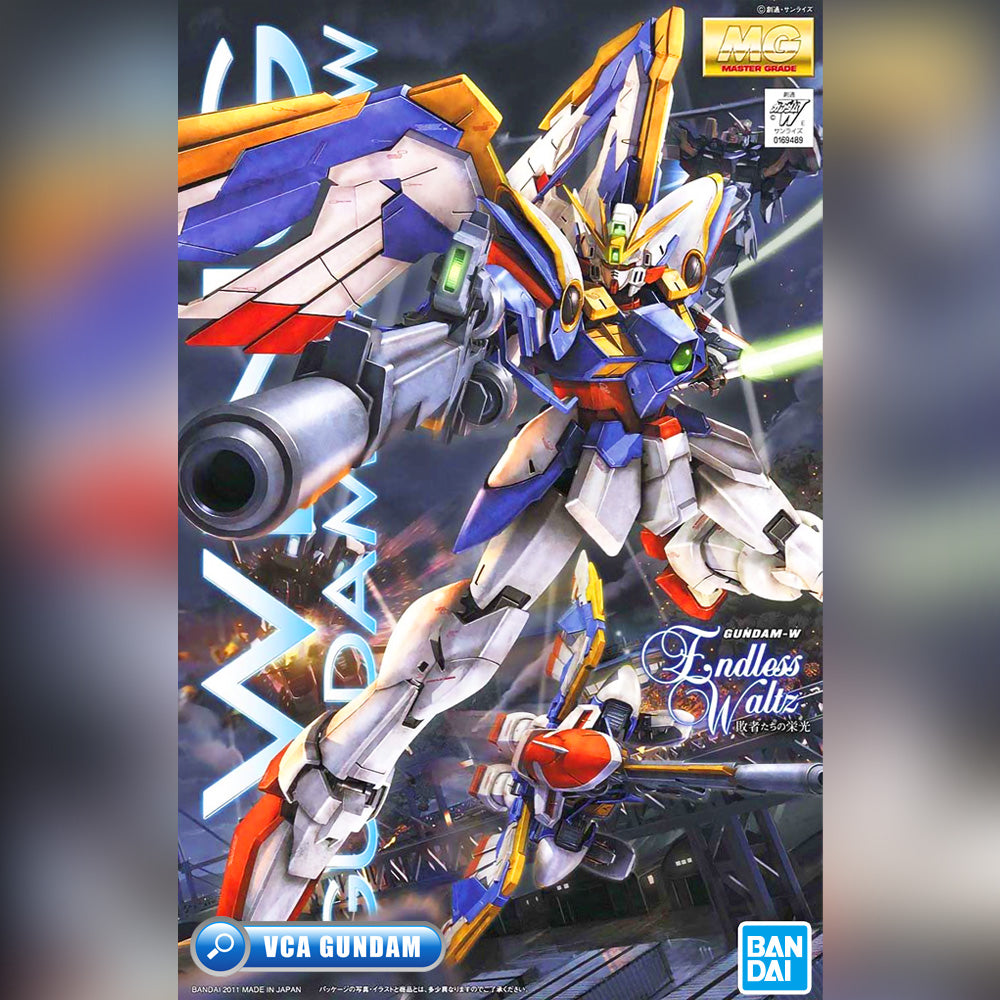 Bandai Namco Gunpla Master Grade MG XXXG-01W Wing Gundam EW Ver. Action Figure Model Toy Kit VCA Singapore