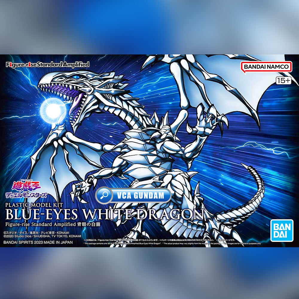 Bandai Figure-Rise Standard Amplified Yu-Gi-Oh Series BLUE-EYES WHITE DRAGON VCA Gundam Singapore