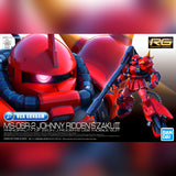 Bandai Gunpla Real Grade 1/144 RG MS-06R-2 Johnny Ridden's Zaku II Plastic Model Toy VCA Gundam Singapore