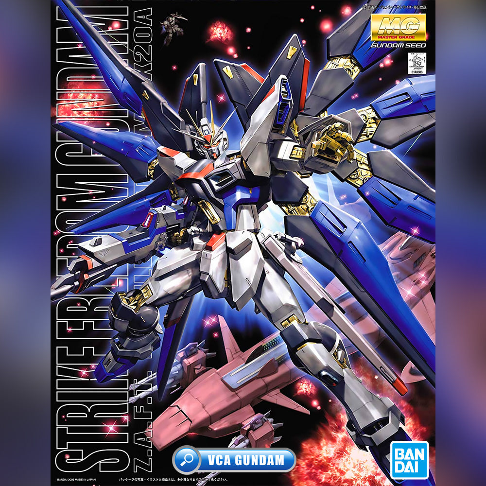 Bandai Gunpla Master Grade 1/100 MG Strike Freedom Gundam Plastic Model Action Toy VCA Singapore