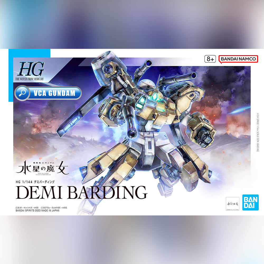 Bandai Gunpla High Grade HG Demi Barding Plastic Model Action Figure Toy VCA Gundam Singapore