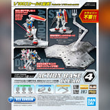Bandai Gunpla Action Base 4 Clear Gundam Display Stand Holder Base VCA Singapore