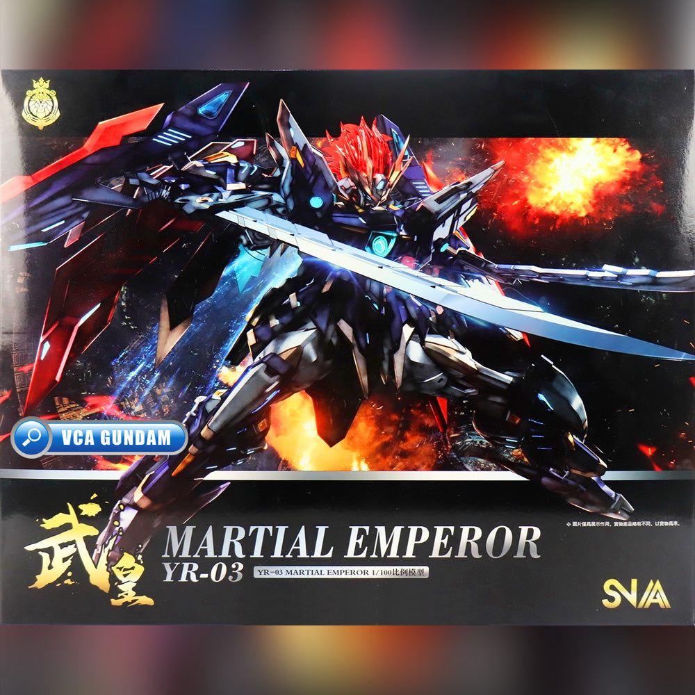 SNAA 模型 Master Grade 1/100 MG Martial Emperor 武皇 Plastic Model Action Toy Kit VCA Gundam Singapore