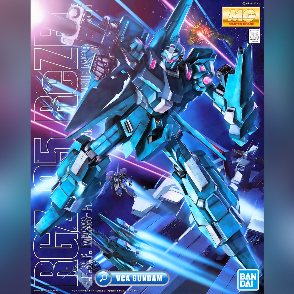 Bandai Gunpla Master Grade MG RGZ-95 REZEL VER OVA VCA Gundam Singapore