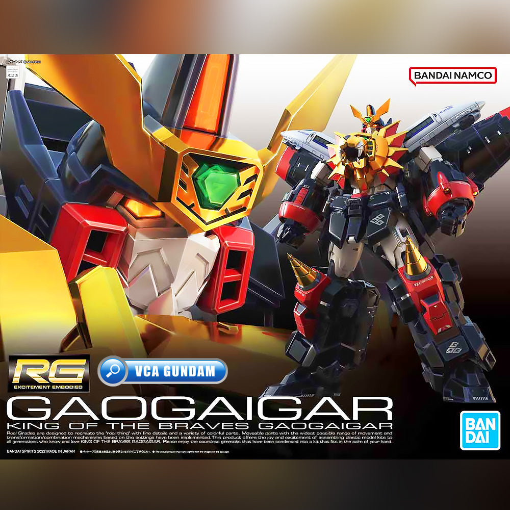 Bandai Real Grade RG GaoGaiGar Model Kit Toy VCA Gundam SingaporeBandai Real Grade RG GaoGaiGar Model Kit Toy VCA Gundam Singapore