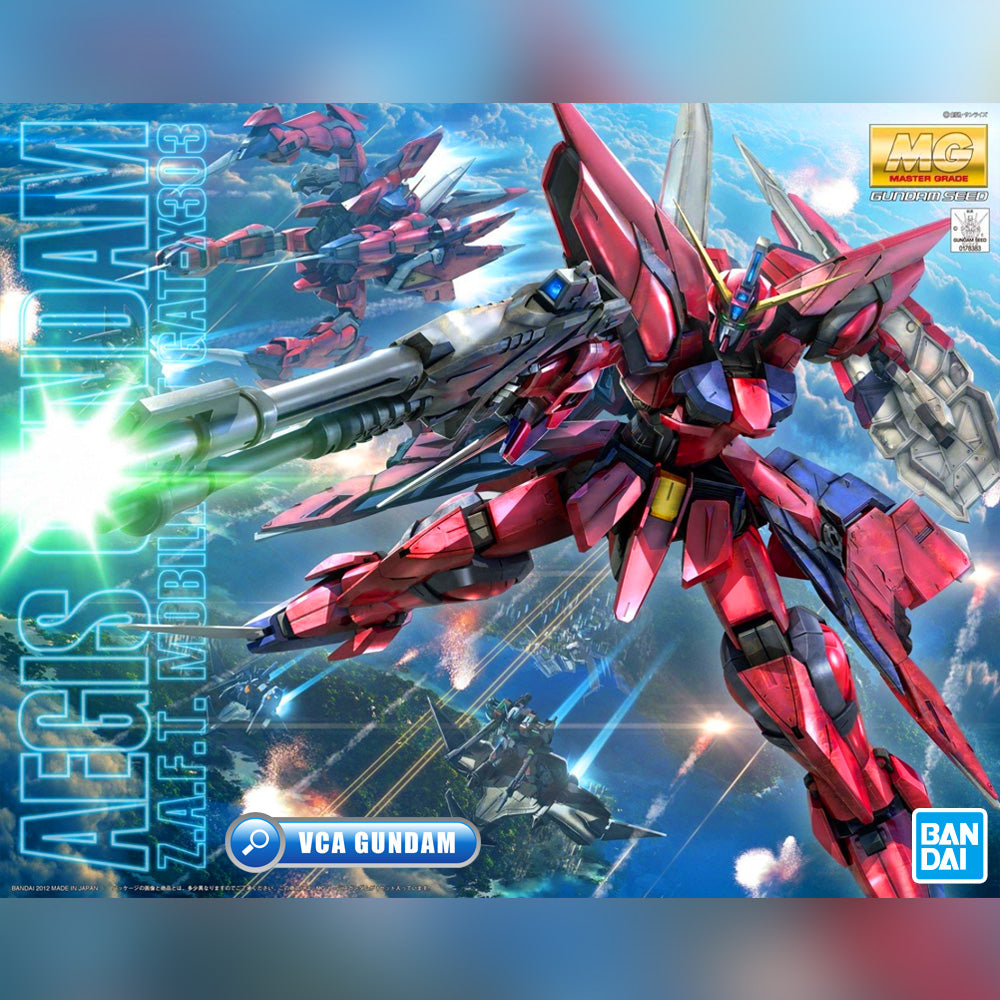 Bandai Gunpla Master Grade 1/100 MG Aegia Gundam Plastic Model Action Toy VCA Singapore