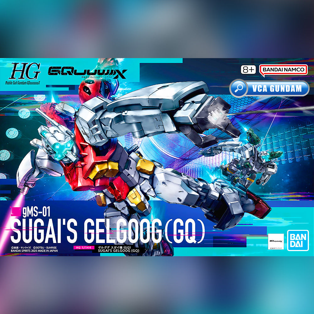 Bandai Namco Gunpla High Grade HG Sugai's Gelgoog Action Figure Model Toy Kit VCA Gundam Singapore