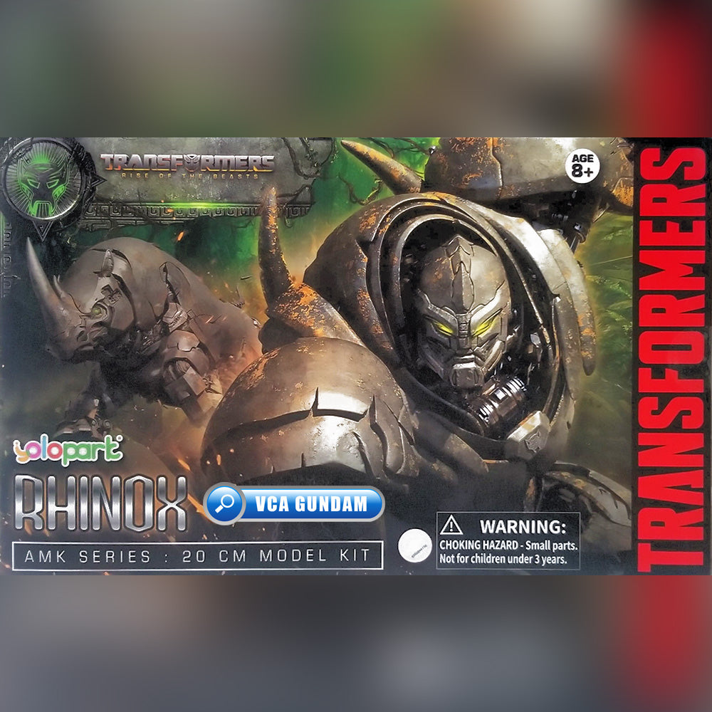 Yolopark AMK Rhinox Transformers Rise of the Beasts Plastic Assemble Action Figure Toy VCA Singapore