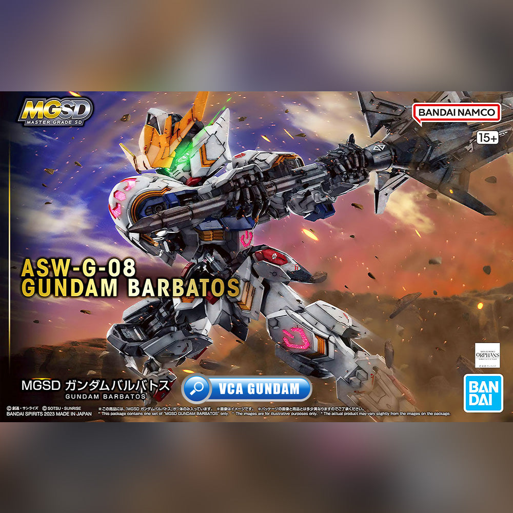Bandai Gunpla Master Grade SD MGSD ASW-G-08 Gundam Barbatos Plastic Model Action Toy VCA Singapore
