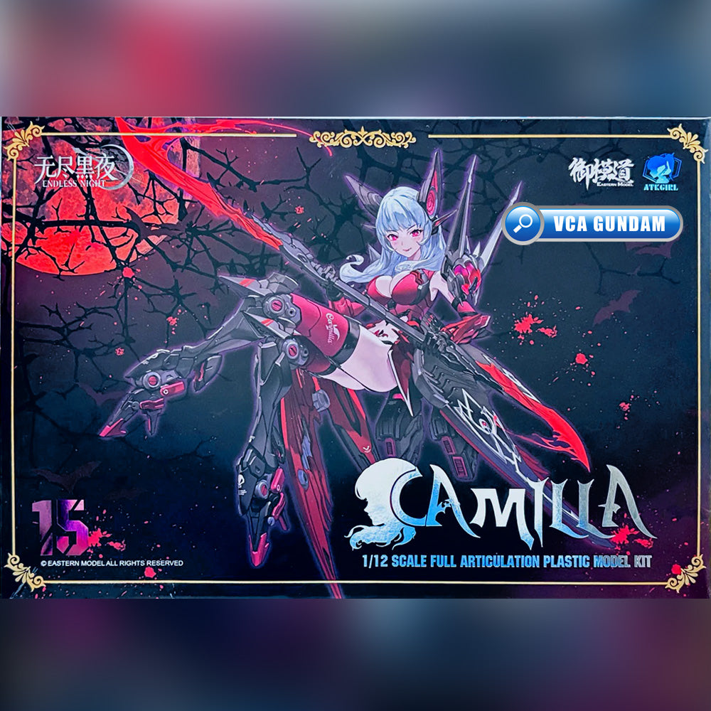 Eastern Model 御模道 A.T.K. ATK Armor Girl Camilla 卡米拉 1/12 Scale Character Model Kit VCA Gundam Singapore
