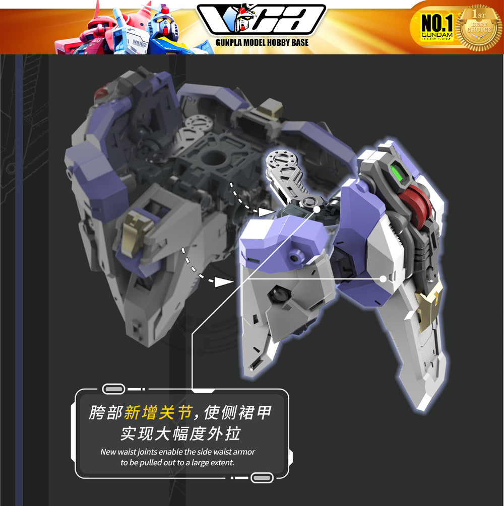 Vientiane Fusion 万象聚变 Meteor 流星 Metal Build Structure Action Figure Mechapla Model Kit VCA Gundam Singapore