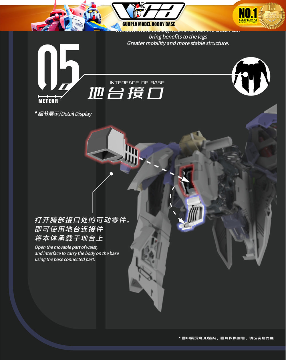 Vientiane Fusion 万象聚变 Meteor 流星 Metal Build Structure Action Figure Mechapla Model Kit VCA Gundam Singapore