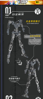 Vientiane Fusion 万象聚变 Meteor 流星 Metal Build Structure Action Figure Mechapla Model Kit VCA Gundam Singapore