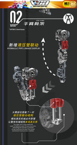 Vientiane Fusion 万象聚变 Meteor 流星 Metal Build Structure Action Figure Mechapla Model Kit VCA Gundam Singapore