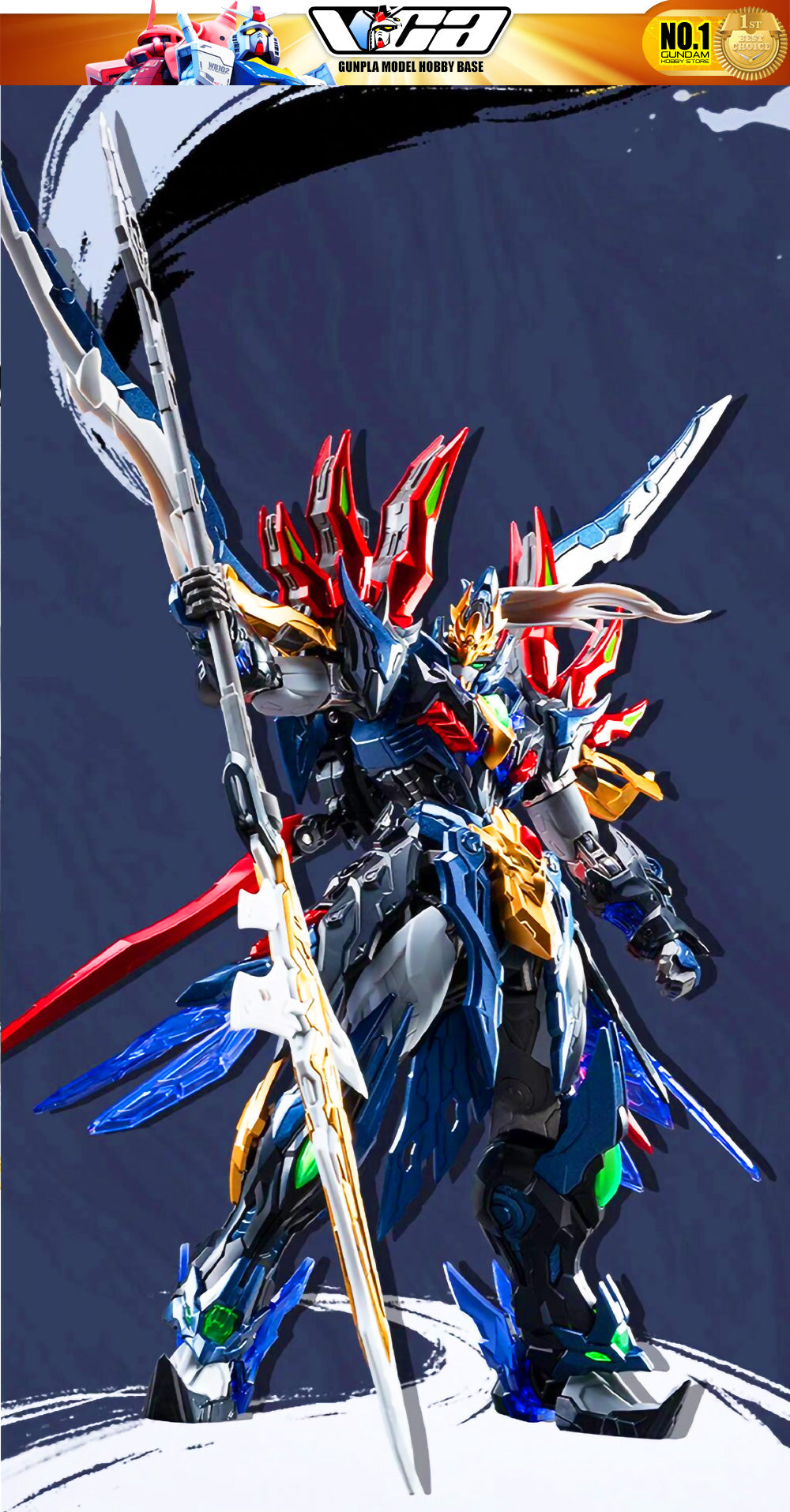 Motor Nuclear 摩动核 SP-XH01 Xiang Yu 项羽 Metal Build Structure Action Figure VCA Gundam Singapore