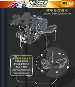 Vientiane Fusion 万象聚变 Meteor 流星 Metal Build Structure Action Figure Mechapla Model Kit VCA Gundam Singapore